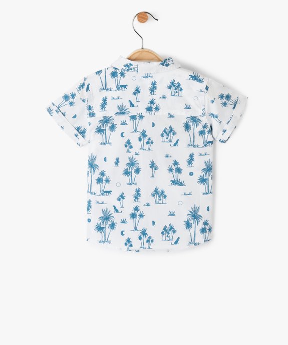 Ensemble bébé garçon 2 pièces : chemise + nœud papilllon vue3 - GEMO(BEBE DEBT) - GEMO