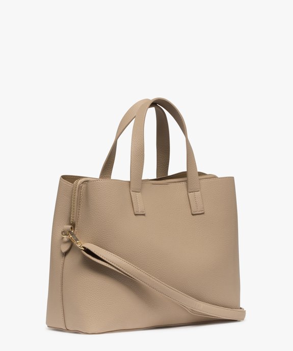 Sac ajouré à bandoulière amovible femme vue2 - GEMO (ACCESS) - GEMO