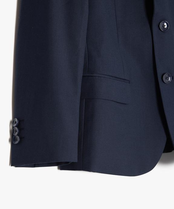 Veste de costume garçon unie vue3 - GEMO (JUNIOR) - GEMO