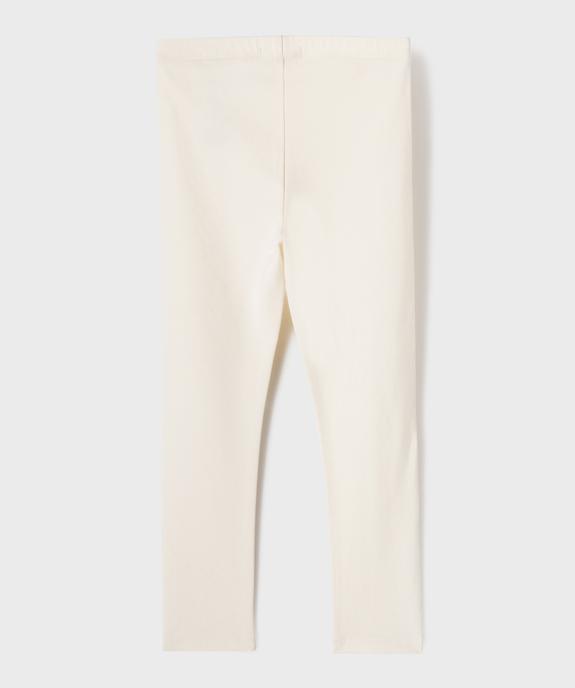 Legging fille en maille plus résistante vue3 - GEMO 4G FILLE - GEMO