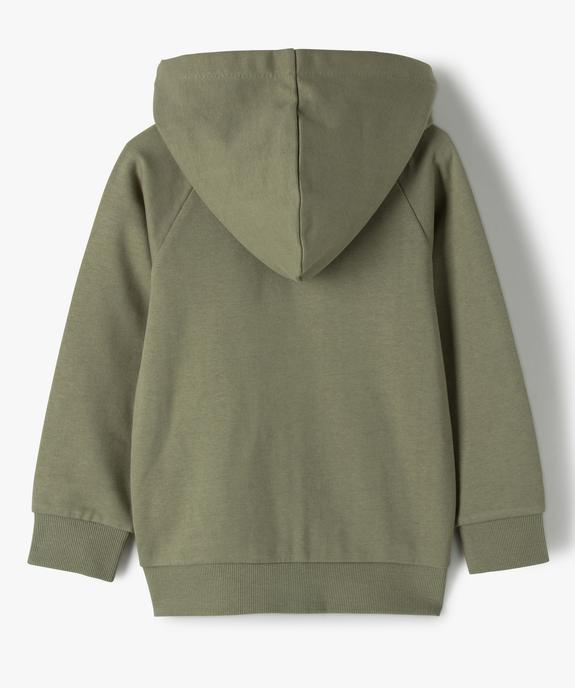 Sweat garçon à capuche avec motif dinosaure vue3 - GEMO (ENFANT) - GEMO