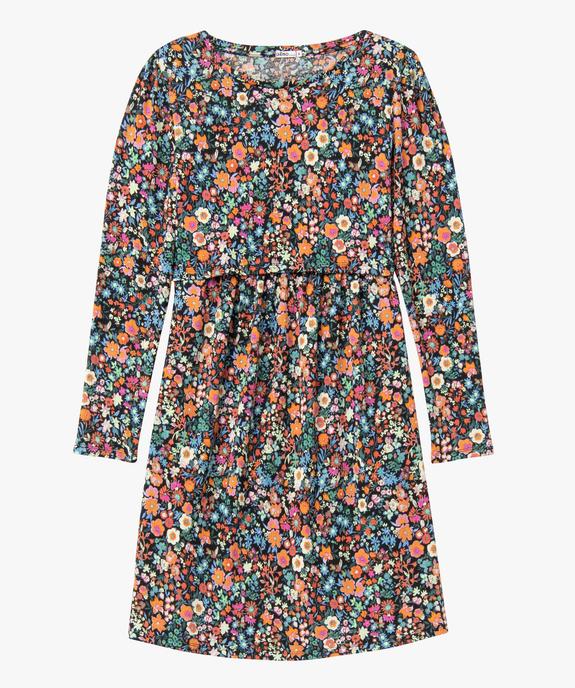 Robe d'allaitement à manches longues et motifs vue4 - GEMO (MATER) - GEMO