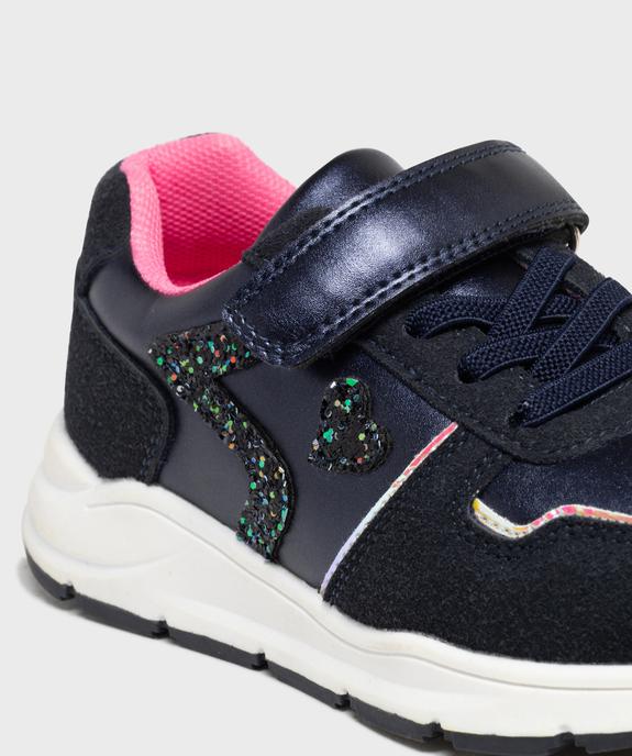 Baskets scintillantes fermeture scratch fille - Lovely Wings vue6 - LOVELY WINGS - GEMO