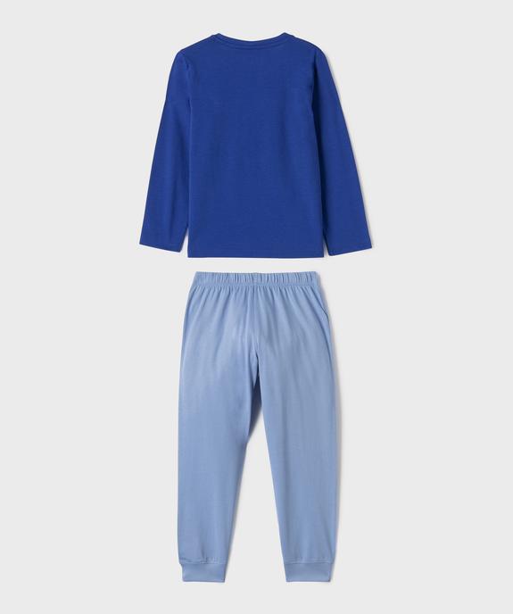 Pyjama en coton à motifs streetwear garçon vue3 - GEMO 4G GARCON - GEMO