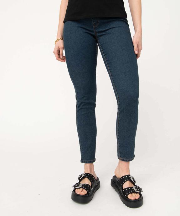 Jegging femme avec large ceinture élastique vue1 - PREMIER PRIX BY GEMO - GEMO