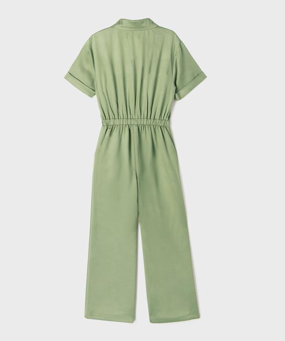 Combinaison pantalon à manches courtes fille vue6 - GEMO 4G FILLE - GEMO