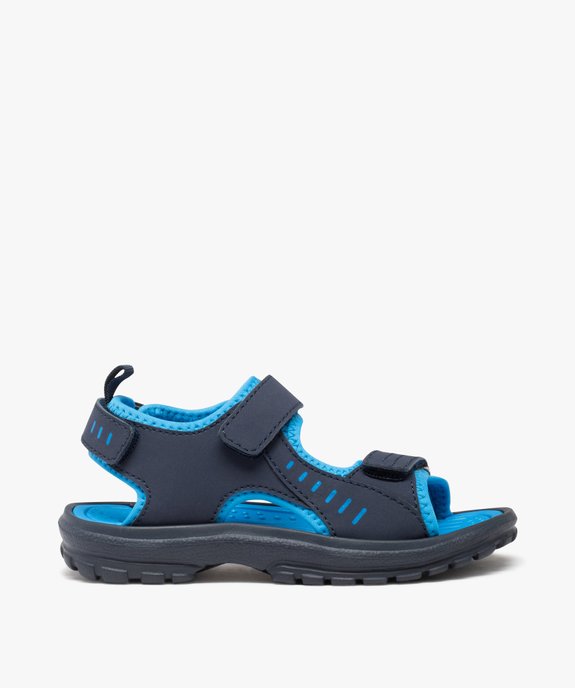 Sandales sport garçon extra légères à scratch vue1 - GEMO (ENFANT) - GEMO