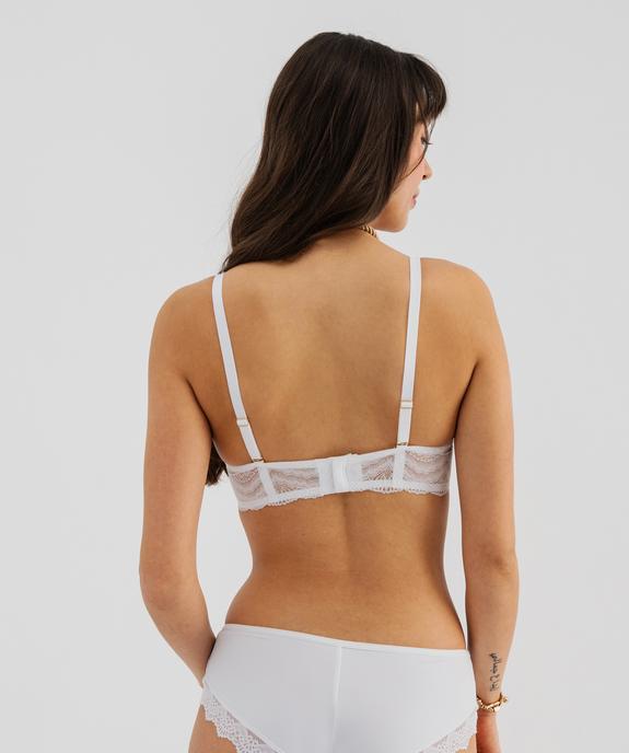Soutien-gorge bandeau avec bretelles amovibles vue2 - GEMO(HOMWR FEM) - GEMO