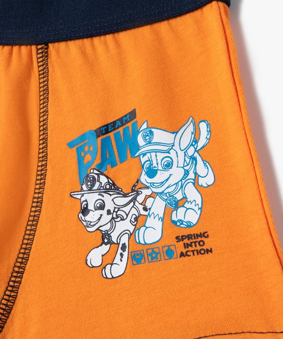 Boxers garçon imprimés (lot de 2) - Pat Patrouille vue2 - PAT PATROUILLE - GEMO