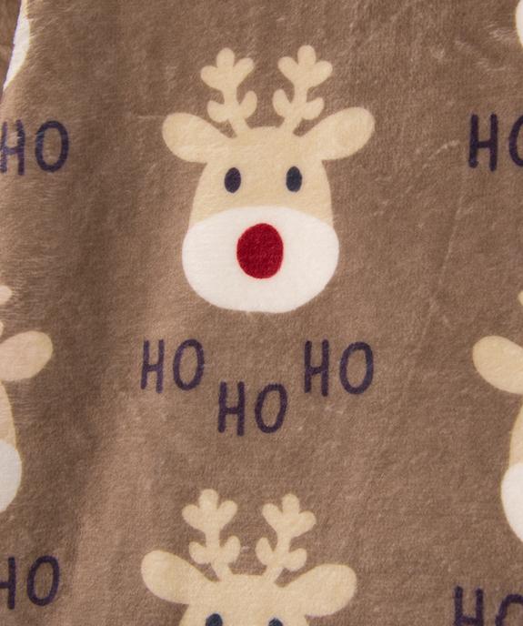 Pyjama en velours 2 pièces motif Noël bébé garçon vue2 - GEMO(BB COUCHE) - GEMO