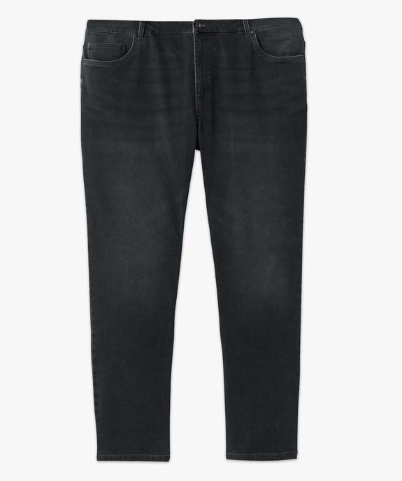Jean homme coupe Straight légèrement délavé vue4 - GEMO (G TAILLE) - GEMO