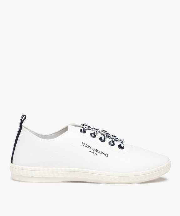 Baskets femme unies à tige extra souple – Terre de Marins vue1 - TERRE DE MARINS - GEMO