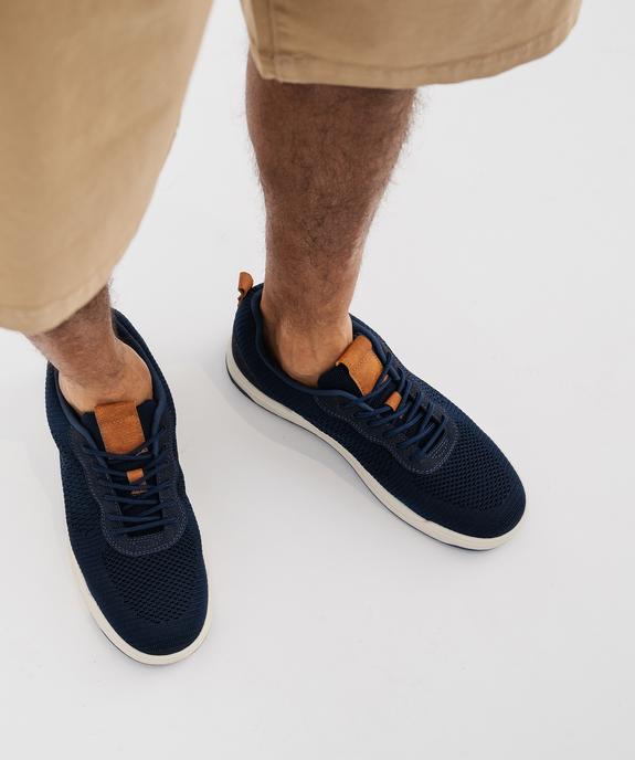 Baskets en mesh à lacets homme - Urban Steps vue1 - URBAN STEPS - GEMO