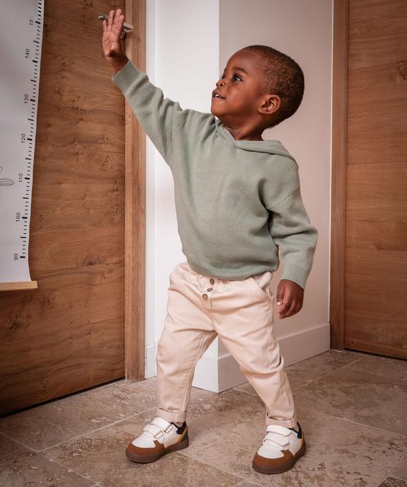 Pantalon en denim coloré bébé garçon vue5 - GEMO(BB COUCHE) - GEMO