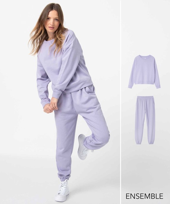 Ensemble sweat et pantalon de jogging pour femme  - GEMO