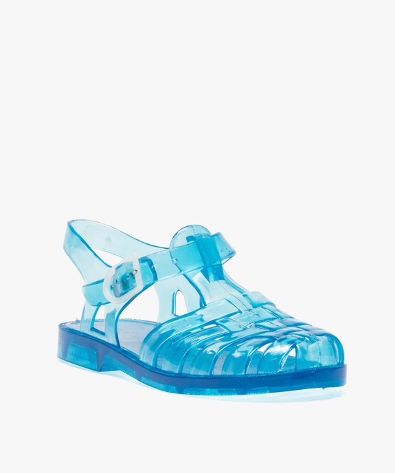 Sandales de plage bébé garçon en plastique et semelle crantée vue2 - GEMO (PLAGE) - GEMO