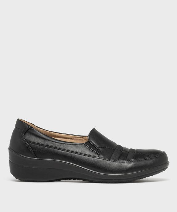 Mocassins confort femme unis avec détails brillants vue7 - G'FLEX - GEMO