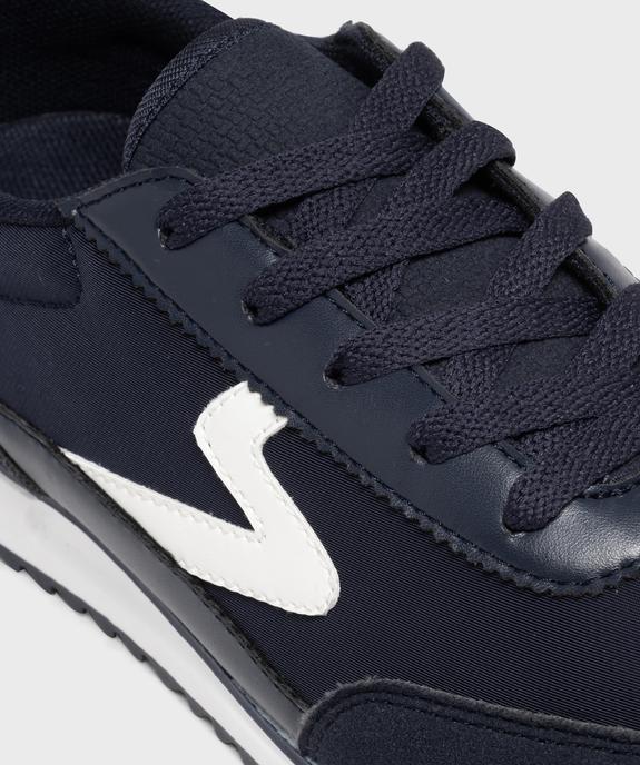 Baskets en toile style running garçon - Schott vue6 - SCHOTT - GEMO