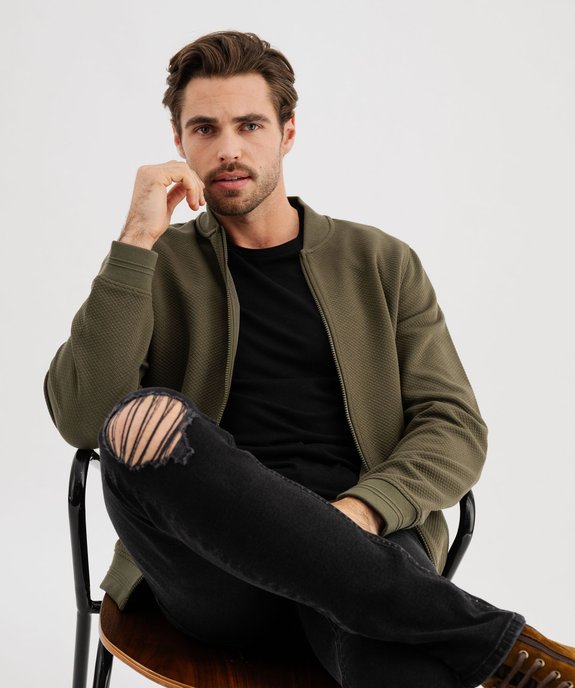 Jean skinny en denim de coton stretch homme vue1 - GEMO 4G HOMME - GEMO