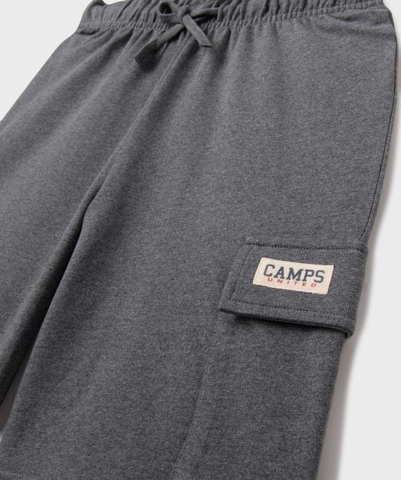 Pyjashort esprit vintage garçon - Camps United vue2 - CAMPS - GEMO