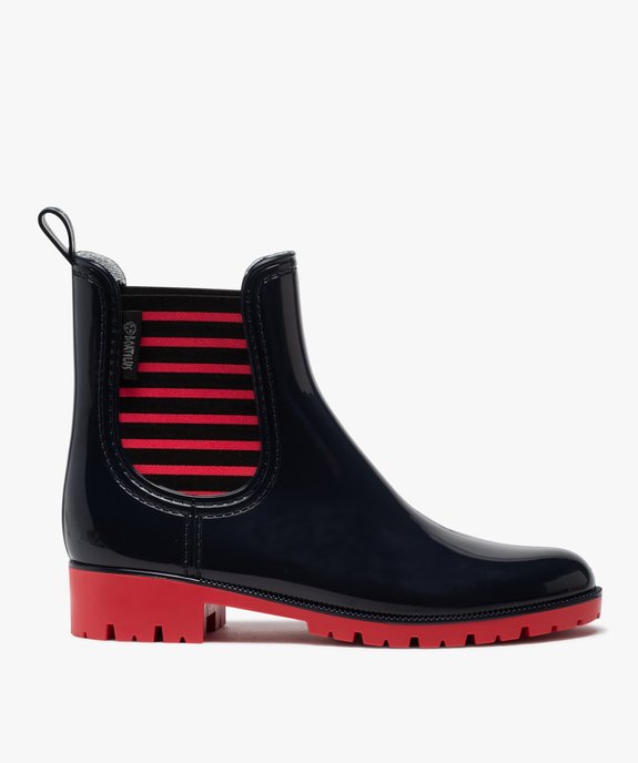 Bottes de pluie femme mi-hautes fantaisie - Boatilus  vue1 - BOATILUS - GEMO