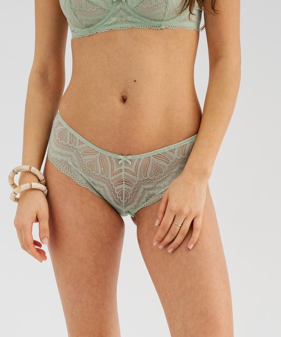 Shorty en dentelle et tulle femme (lot de 2) vue1 - GEMO(HOMWR FEM) - GEMO