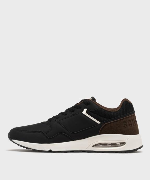 Baskets basses au look rétro tendance homme - Schott vue3 - SCHOTT - GEMO