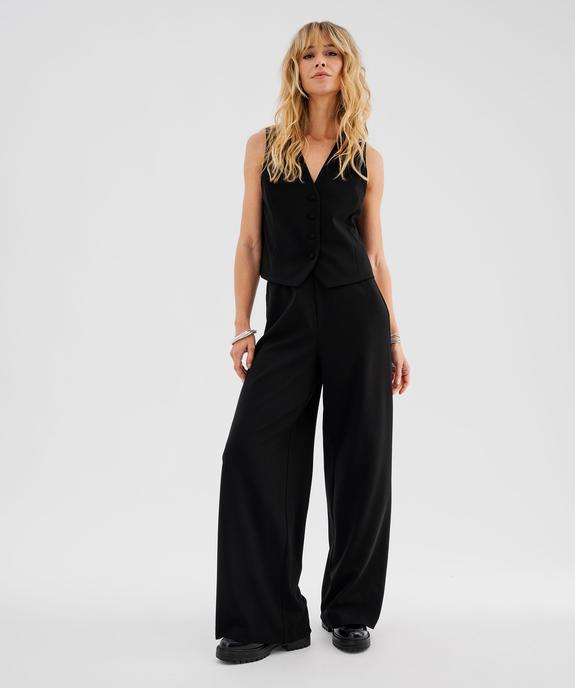 Gilet de costume sans manches femme vue5 - GEMO 4G FEMME - GEMO