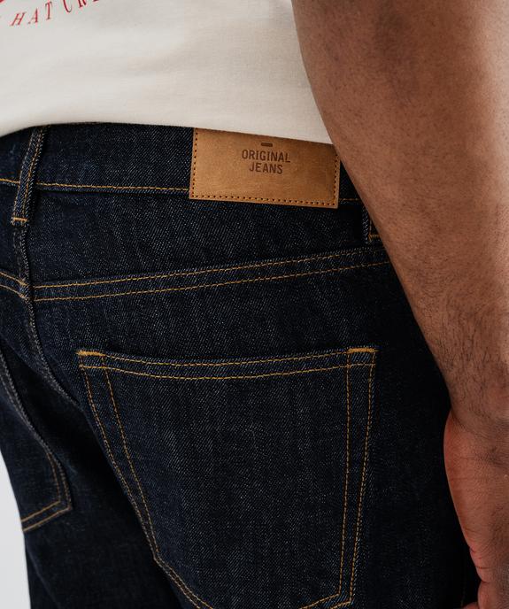 Jean en coton coupe Regular homme vue6 - GEMO (HOMME) - GEMO