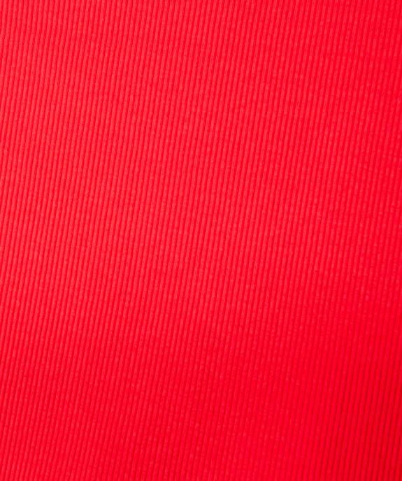 Débardeur asymétrique en maille côtelée fille vue2 - GEMO 4G FILLE - GEMO