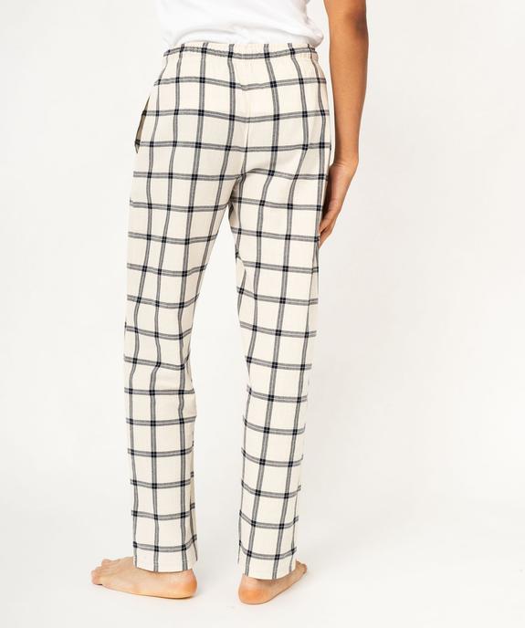 Pantalon de pyjama à carreaux homme vue3 - GEMO(HOMWR HOM) - GEMO