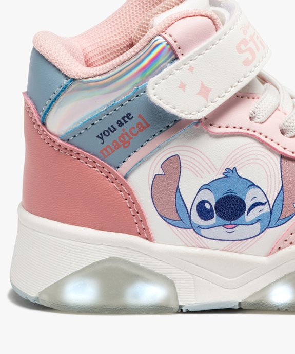 Baskets montantes à semelle lumineuse bébé fille - Stitch vue6 - LILO & STITCH - GEMO