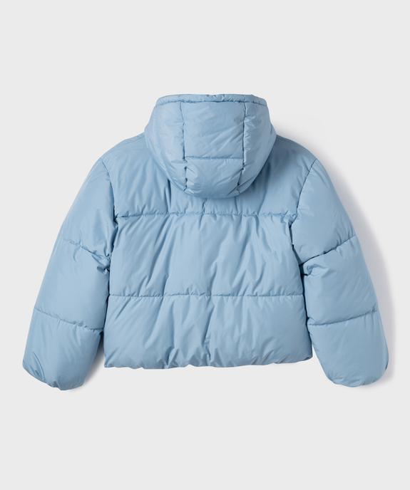 Doudoune à capuche avec dessus déperlant fille vue5 - GEMO (JUNIOR) - GEMO