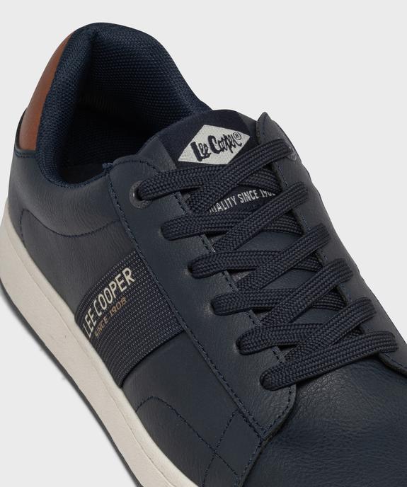 Baskets basses à lacets avec semelle contrastante homme - Lee Cooper vue6 - LEE COOPER - GEMO
