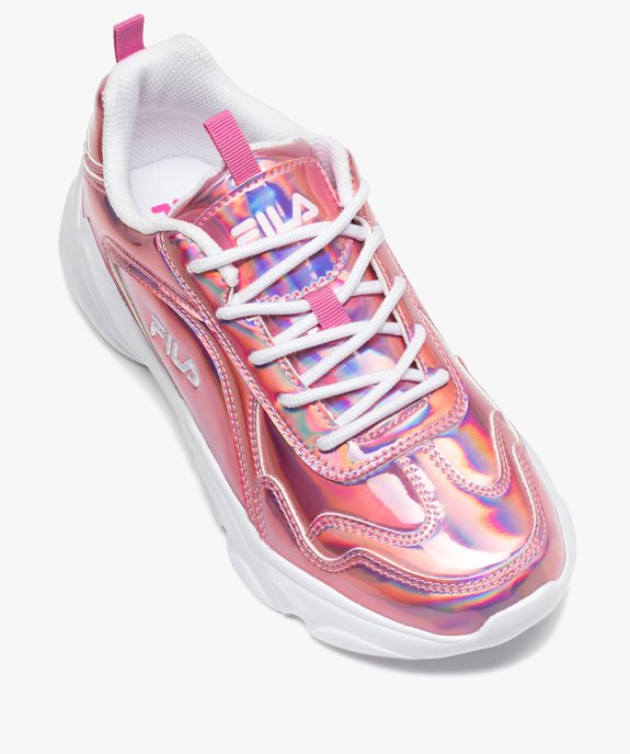 Baskets femme running irisées à lacets - Fila Alamo vue5 - FILA - GEMO