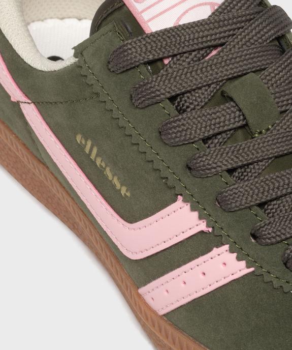 Baskets à lacets avec empiècements scintillants femme - Ellesse vue6 - ELLESSE - GEMO