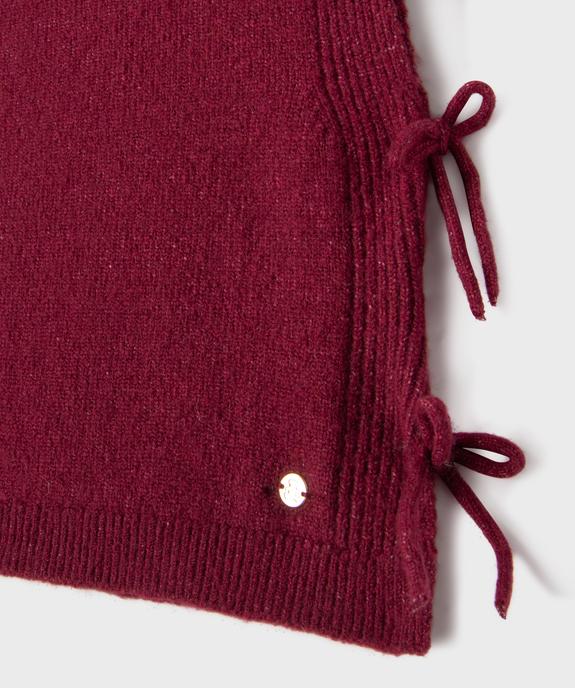 Pull sans manches en maille douillette extensible fille - LuluCastagnette vue3 - LULUCASTAGNETTE - GEMO