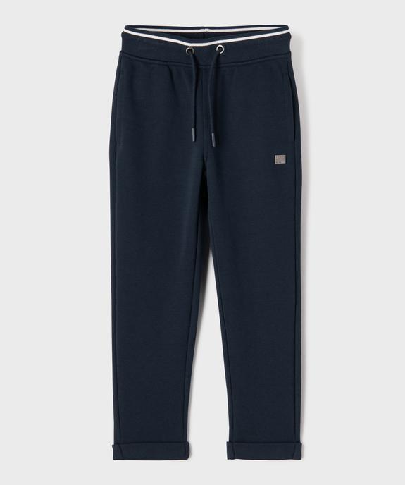 Pantalon de jogging en maille piquée garçon - LuluCastagnette vue1 - LULUCASTAGNETTE - GEMO