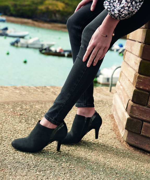 Low-boots femme à talon haut vue6 - GEMO(URBAIN) - GEMO