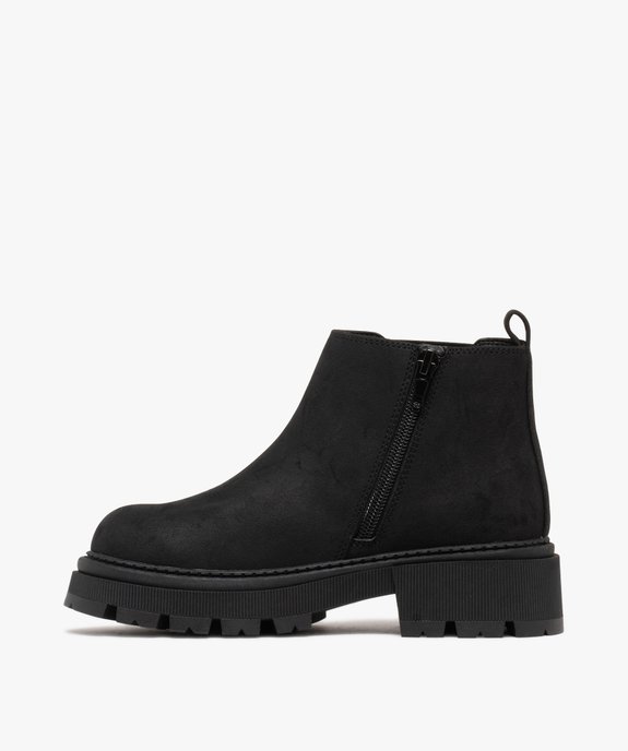 Bottines fille style Chelsea à semelle chunky vue3 - LOVELY WINGS GEMO FOR GOOD - GEMO