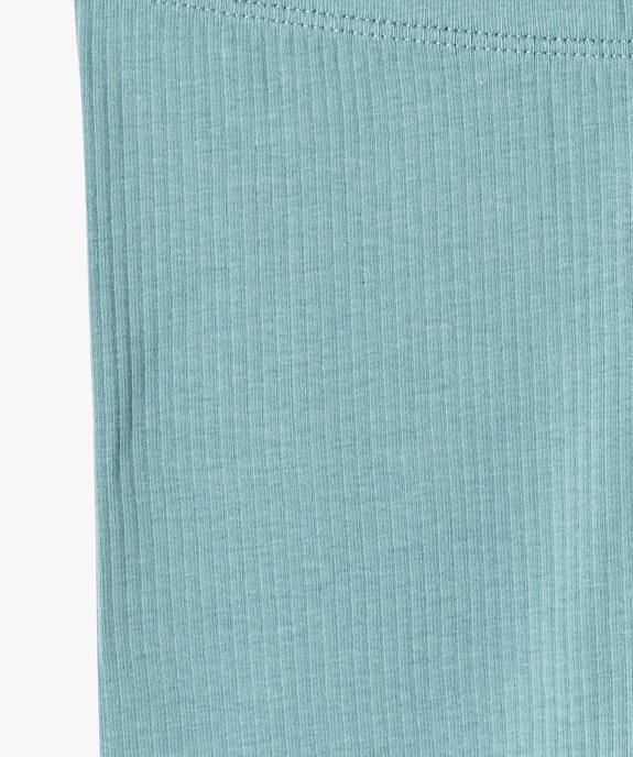 Legging en maille côtelée avec bas froncé bébé fille  vue2 - GEMO 4G BEBE - GEMO