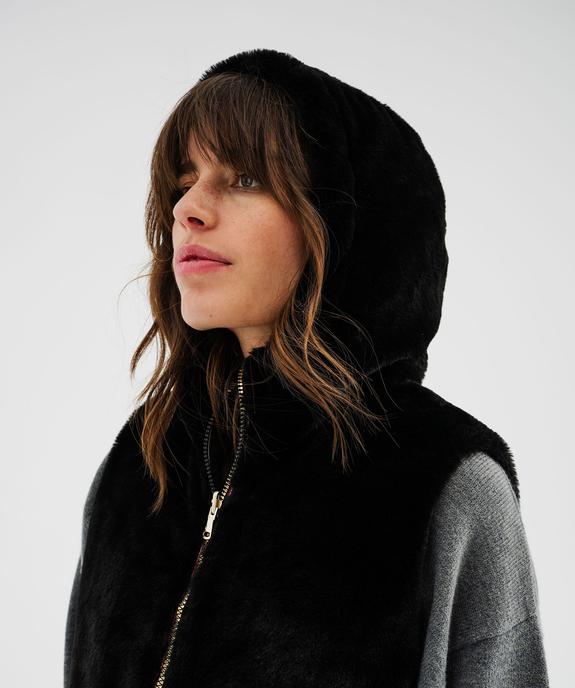 Doudoune sans manches réversible à capuche femme vue3 - GEMO 4G FEMME - GEMO