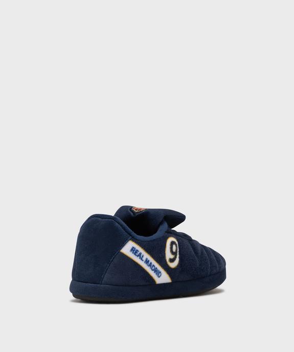Chaussons inspiration chaussures de foot garçon - Real Madrid vue4 - REAL MADRID - GEMO