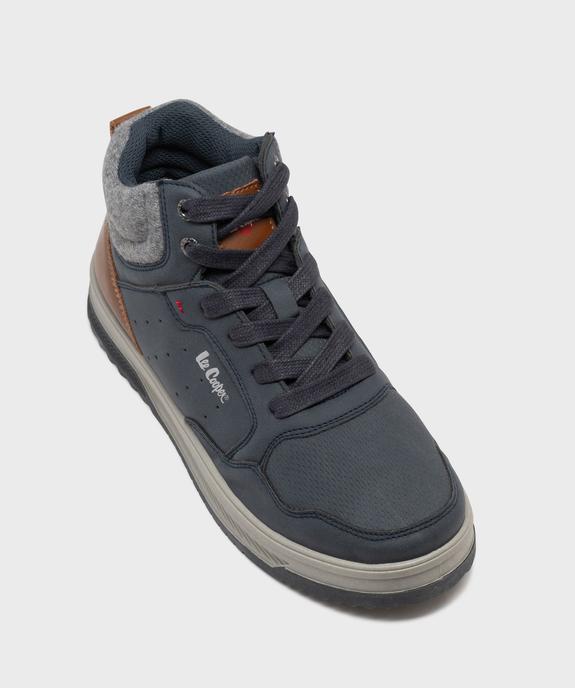 Baskets montantes tige multi-matières garçon - Lee Cooper vue5 - LEE COOPER - GEMO