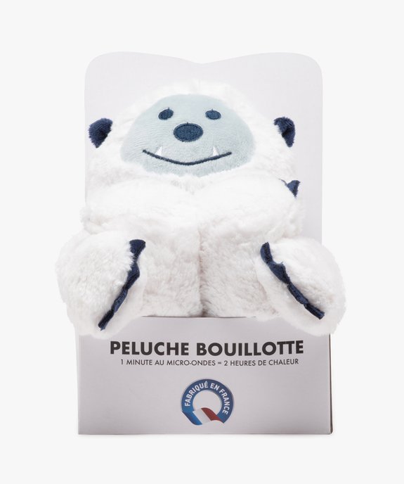 Peluche bouillotte yéti  vue1 - AUTRES MARQUES - GEMO