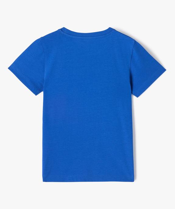 Tee-shirt imprimé estival garçon vue3 - GEMO (ENFANT) - GEMO