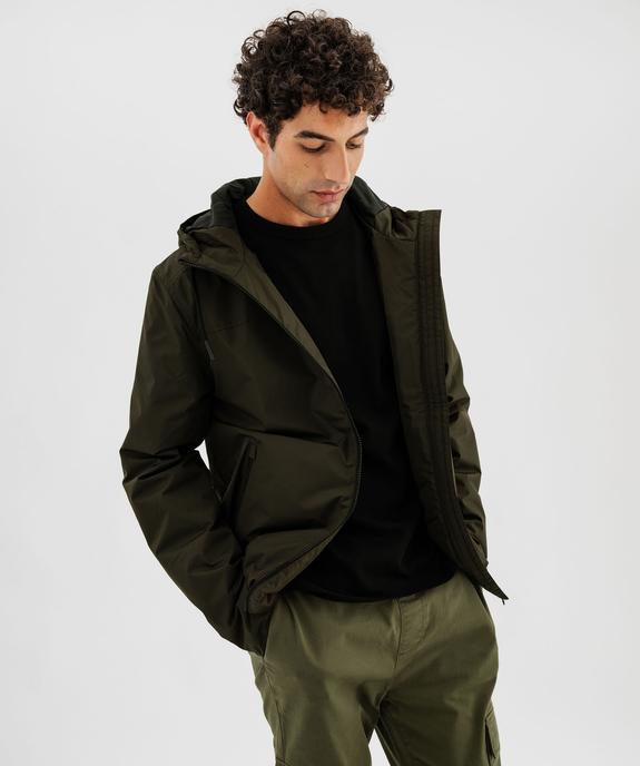 Blouson imperméable à capuche homme vue4 - GEMO 4G HOMME - GEMO