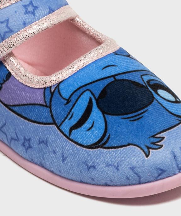 Chaussons babies en velours imprimé fille - Stitch vue6 - LILO & STITCH - GEMO
