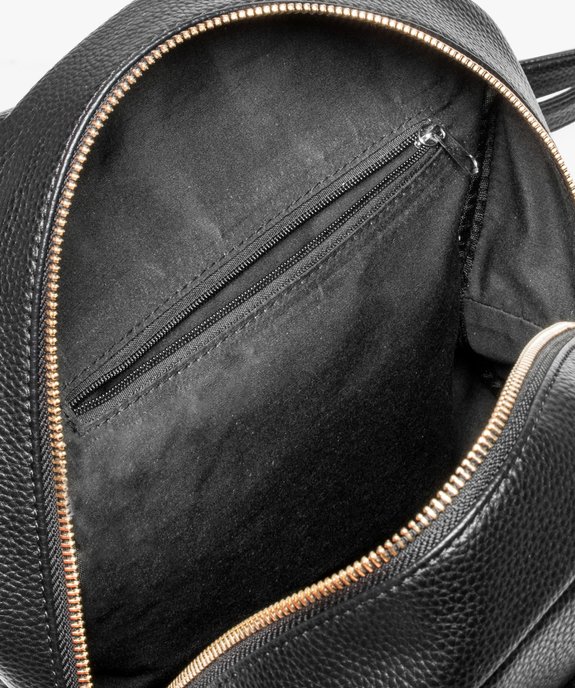 Petit sac à dos chic fermeture zippée vue3 - GEMO (ACCESS) - GEMO
