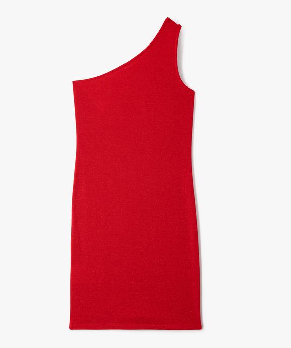 Robe moulante avec une seule bretelle ouverture goutte fille vue3 - GEMO (JUNIOR) - GEMO